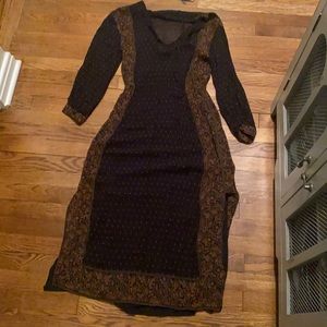 Beautiful long-sleeved Lucky Maxie dress Small